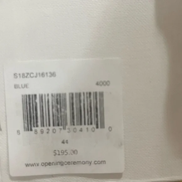 Opening Ceremony Men Dress Tennis Sneakers size 44- US 11 - Picture 5 of 6